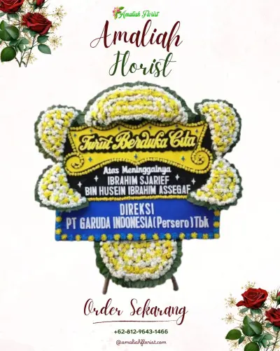 Papan Bunga Duka di Banjardawa